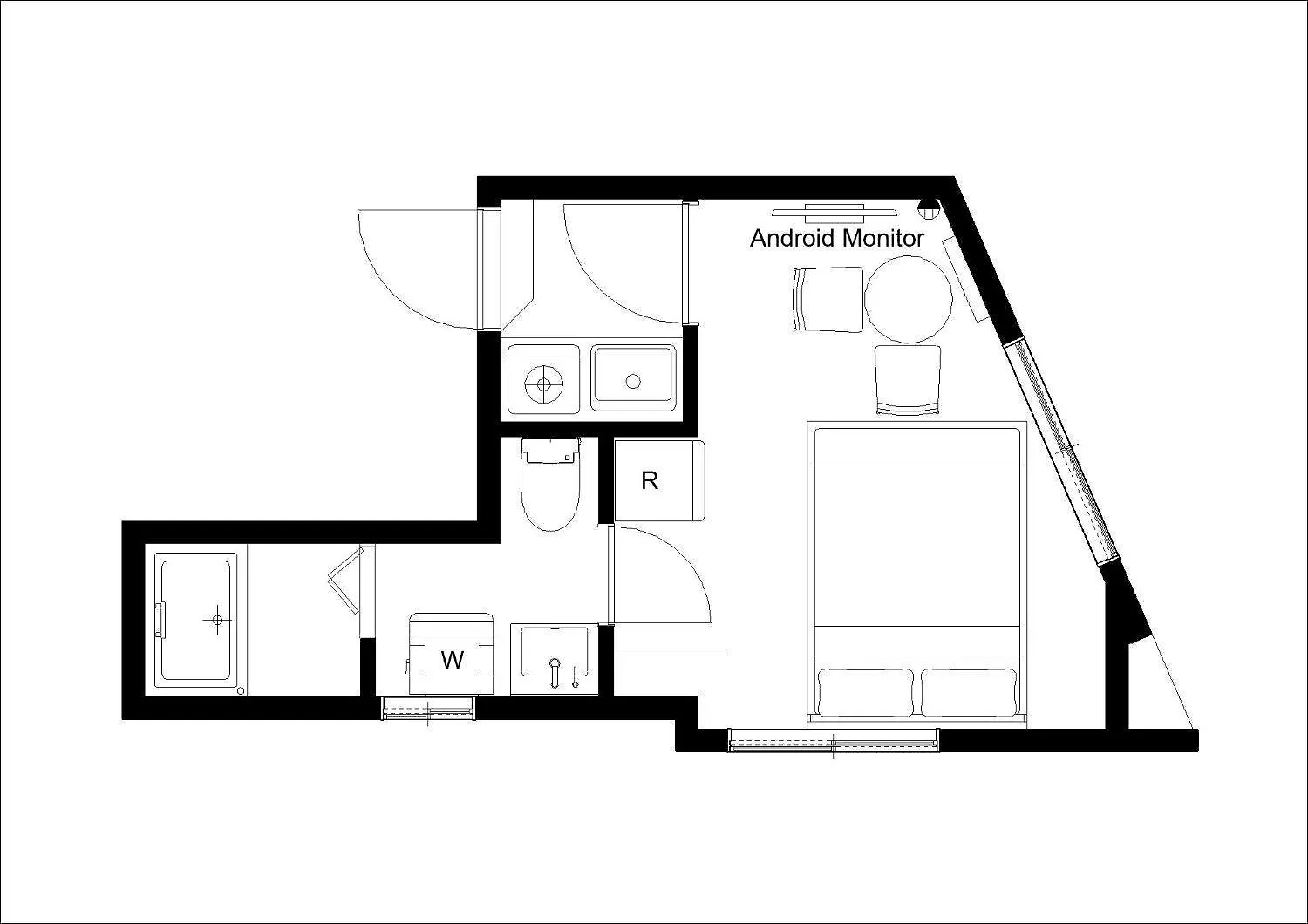Apartmán Arm Ikebukuro Prefektura Tokio 0*,  Japonsko